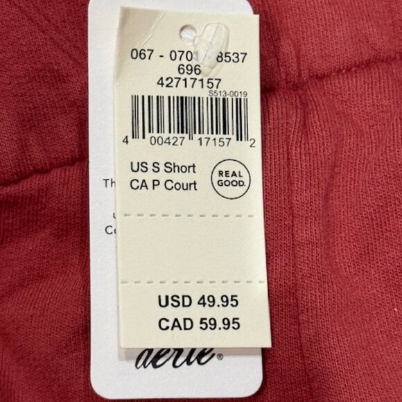 Aerie New Heights Fleece Trouser - Small Short - NWT - Picture 2 of 3
